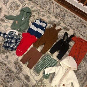 NWOT 11 Carters baby boy clothing items (size: 3 months)